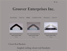 Tablet Screenshot of grooverenterprises.com